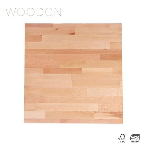 단단한 너도밤 나무 정육점 블록 식탁