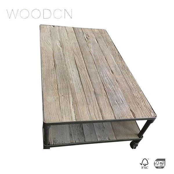 White Oak Wood Butcher Block Dining Table Top