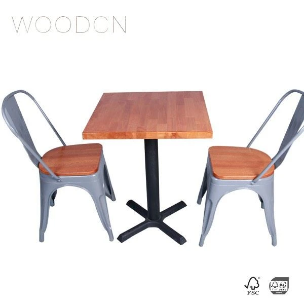 Veneer Black Walnut Table For Restaurant